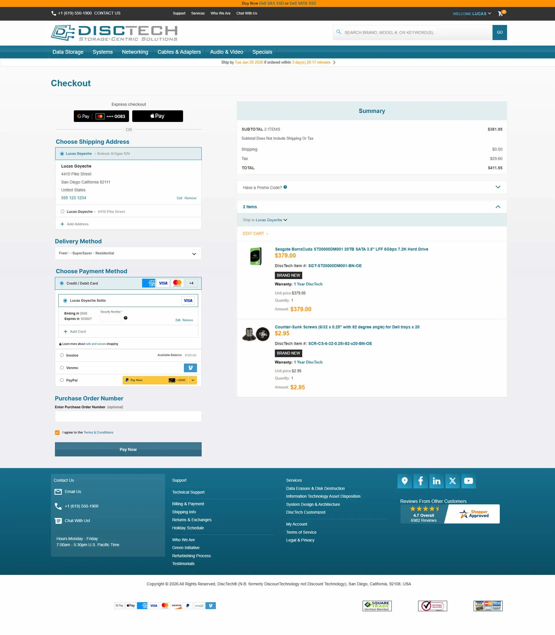 After: Single-Page Checkout