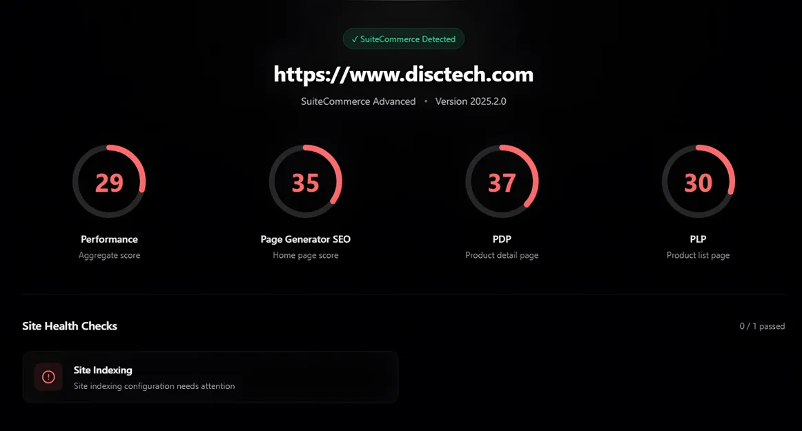 Before Optimization